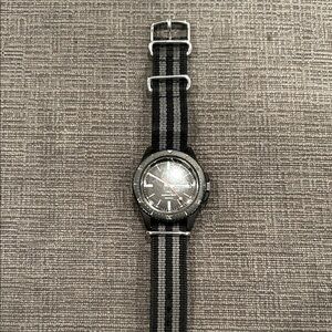 Black and Gray Men's Watch
